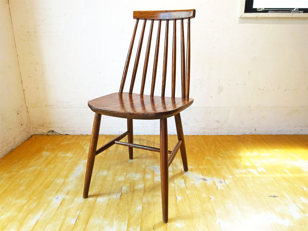 北欧 ビンテージ スポークバック チェア Spoke back chair ビーチ材 プロカント 中古品 買い取りしました。