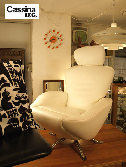 モダンで美しいリクライニングチェア～Cassina IXC./カッシーナ イクスシー "K10 DODO（ドド)" 本革 シェーズロング【買取＆販売＆レンタル】
