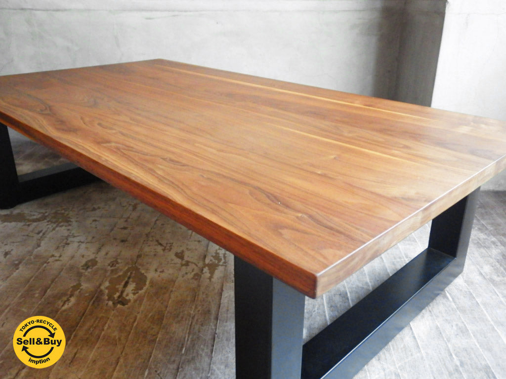 マスターウォール MASTERWAL ワイルドウッド リビングテーブル WILDWOOD LIVING TABLE ウォールナット 無垢材 定価162,000円 ～ウォールナットの魅力を最大限に～【 買取と販売とレンタルのお店 】