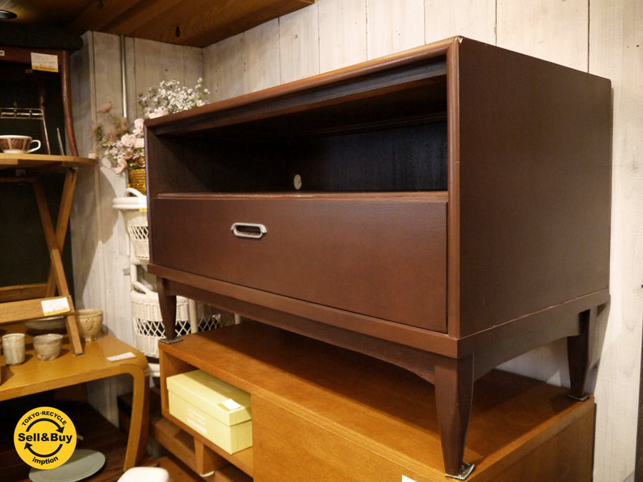 ドレクセルヘリテイジ DREXEL HERITAGE リシェル RISHEL AVボード キャビネット USA アメリカ製 ビンテージ ミッドセンチュリー 　中古品 買い取りしました。