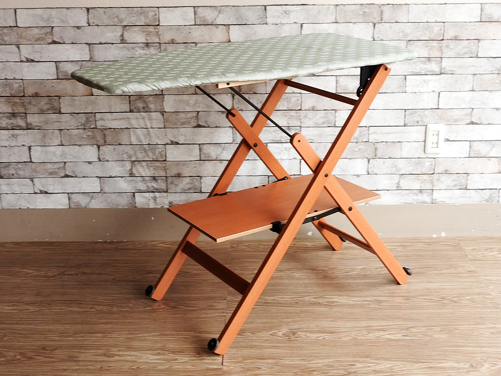 フォッパぺドレッティ FOPPAPEDRETTI 木製 折りたたみ式 アイロン台 イタリア製 定価約\23,000-   中古品  買い取りしました。