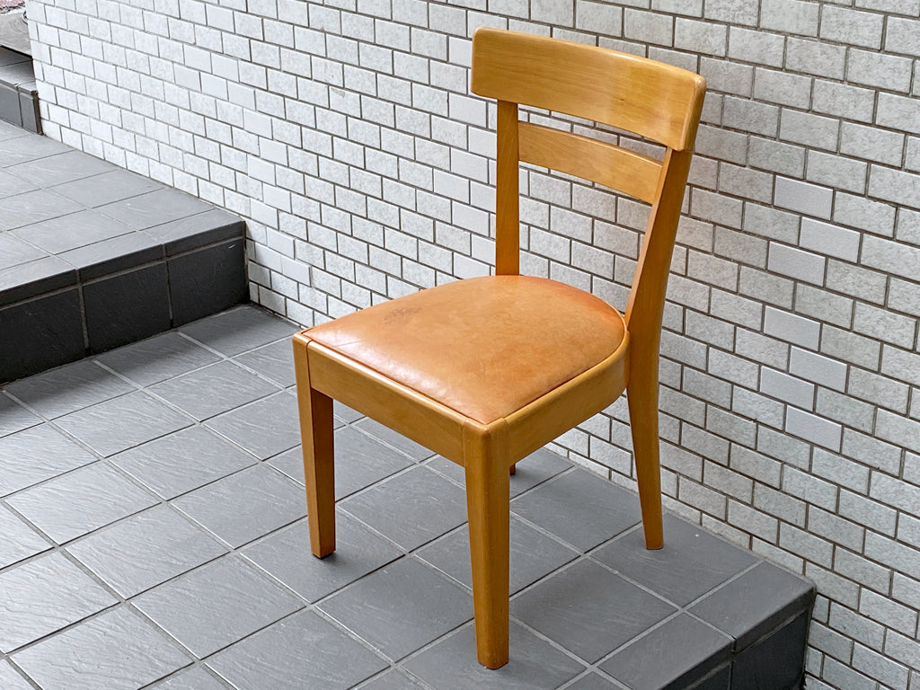 パシフィックファニチャーサービス PACIFIC FURNITURE SERVICE P.F.S. ダイニングチェア DH DINING CHAIR レザー張り 　中古品 買い取りしました。