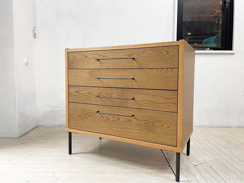 アデペシュ a.depeche カデル cadeal 4ドロワー 4drawer チェスト chest オーク材 オイル仕上げ 参考定価 ￥53,900- 中古品 買い取りしました。