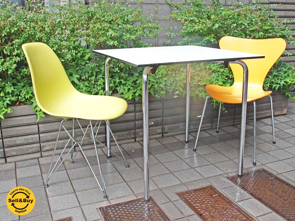 ヴィトラ vitra ハル テーブル スクエア HAL Table Square ダイニングテーブル ホワイト ジャスパー・モリソン～追い求めてカタチにした究極のシンプル～ 【 買取と販売とレンタルのお店 】