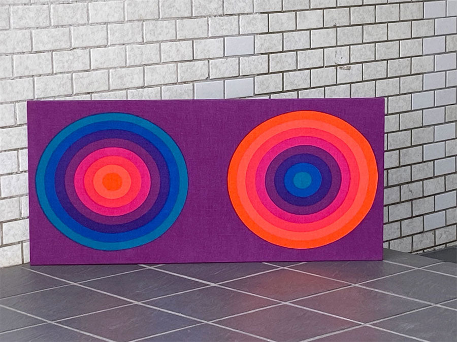 ミラエックス MIRA-X KREISS ファブリックボード サークル CIRCLE ヴァーナー・パントン Verner Panton スペースエイジ ビンテージ～空間を飲み込む力～