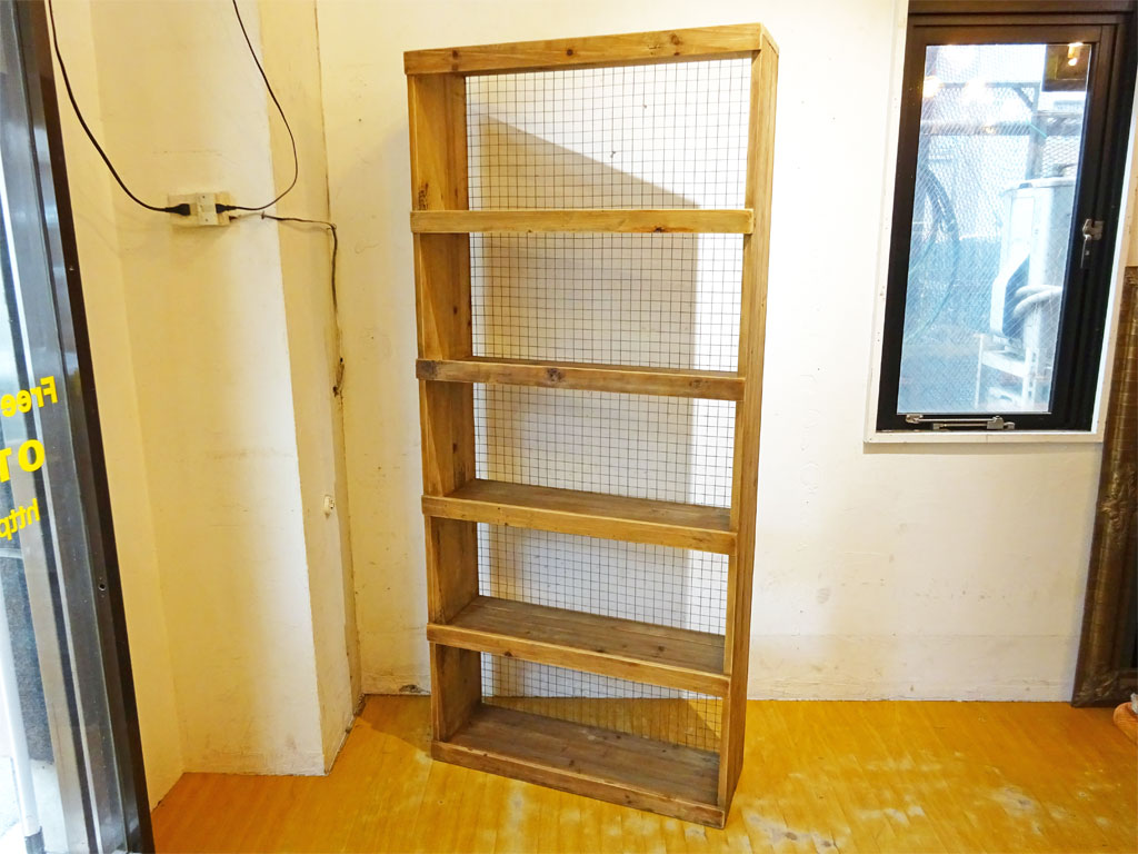 ノットアンティークス Knot Antiques パレットシェルフ 1列5段 PALLET SHELF 1×5 杉古材 クラッシュゲート CRUSHGATE 中古品 買い取りしました。