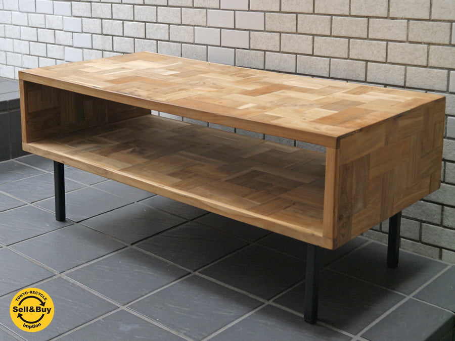 アクメファニチャー ACME Furniture トロイ TROY COFFEE TABLE コーヒーテーブル チーク古材 　中古品 買い取りしました。