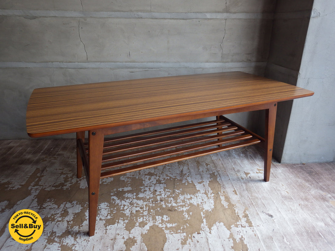 カリモク60 ロクマル リビングテーブル カフェテーブル Lサイズ 幅119cm karimoku 　中古品 買い取りしました。