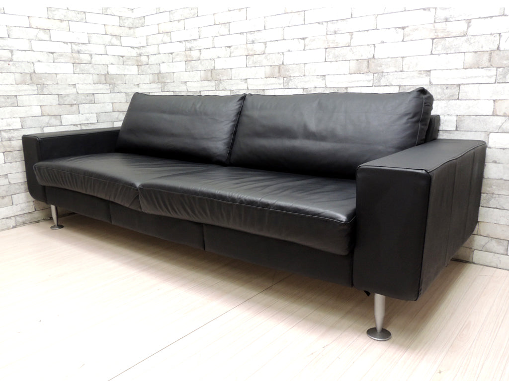 ボーコンセプト BoConcept I.D.V. 2 ソファ 3シーター 本革 レザー デンマーク 北欧 推定20万円以上    中古品 買い取りしました。