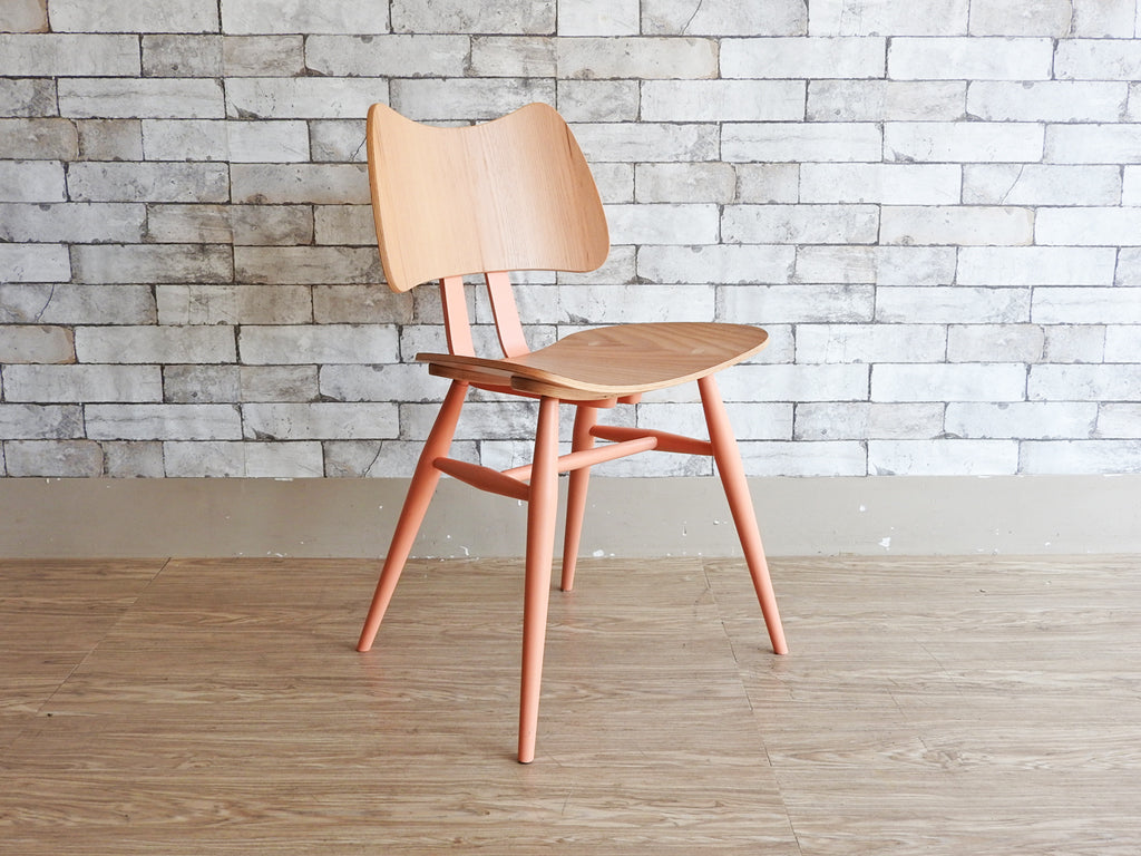アーコール ERCOL バタフライチェア Butterfly Chair ルシアン・アーコラー二 マーガレット・ハウエル復刻品 ミレニアルピンクカラー 限定色 刻印有 希少 英国家具  中古品  買い取りしました。