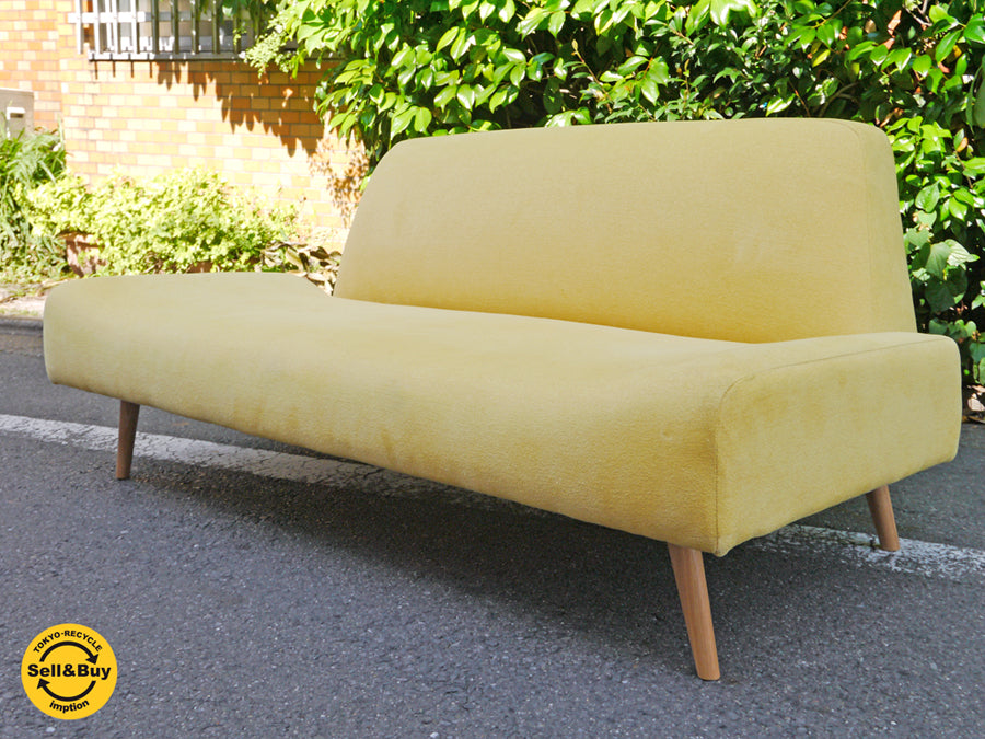 イデー IDEE アーオ ソファ AO SOFA 2人掛け イエロー 岡嶌要 　中古品 買い取りしました。