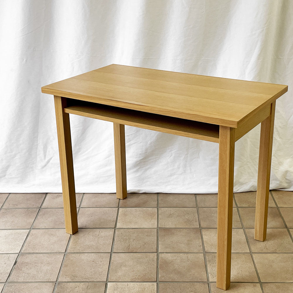  【用賀店】無印良品 MUJI オーク材 デスク オープン棚付 W87cm ナチュラルデザイン  買取させていただきました。