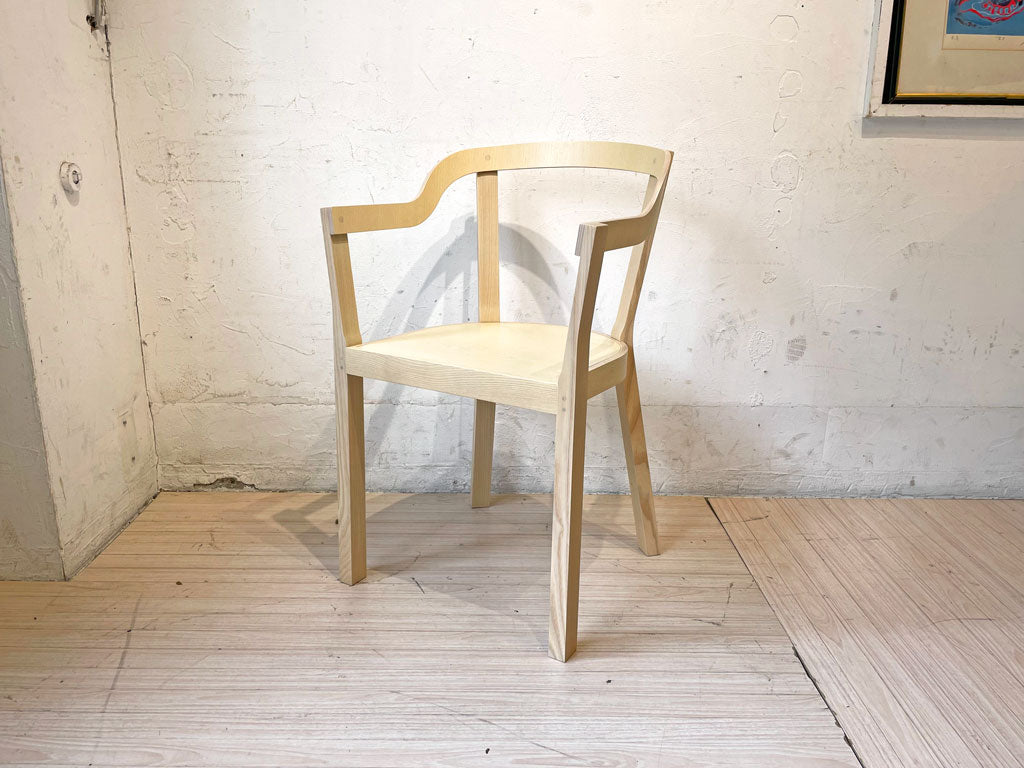 コレックス collex ダイニングアームチェア Dining arm chair ヨハネス・ノーランダー ナチュラルホワイト アバハウス 新品未使用品 中古品 買い取りしました。
