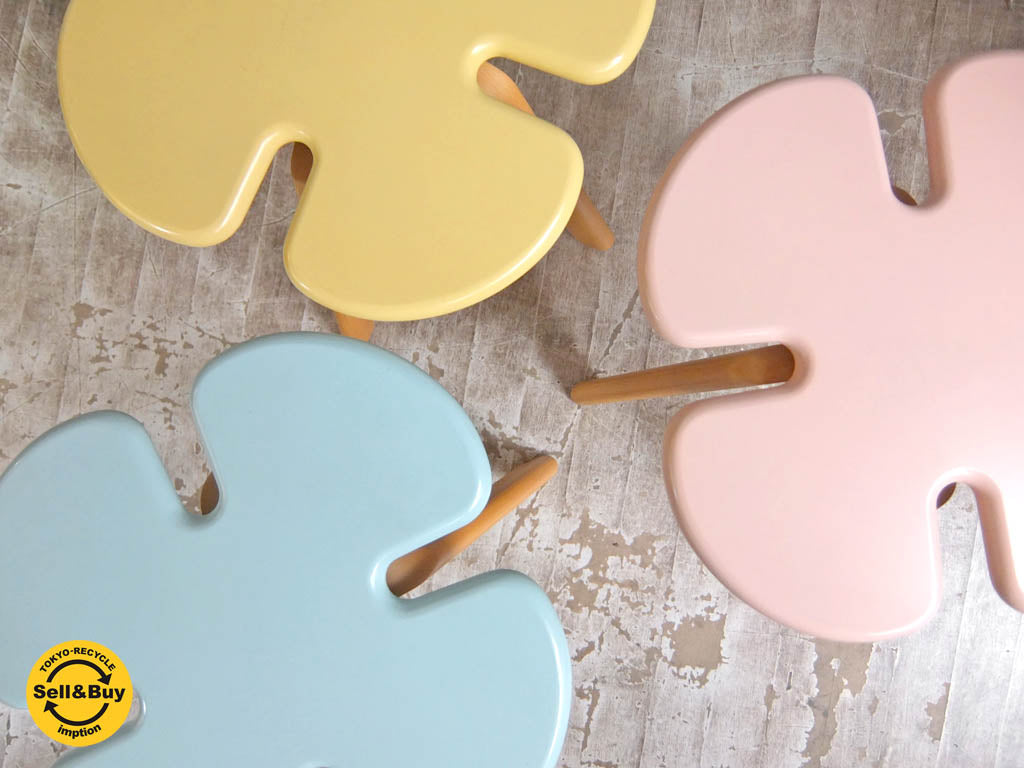 天童木工 TENDO クローバースツール キッズ ～可愛いだけじゃない。匠の技が詰まったスツール～【 買取と販売とレンタルのお店 】