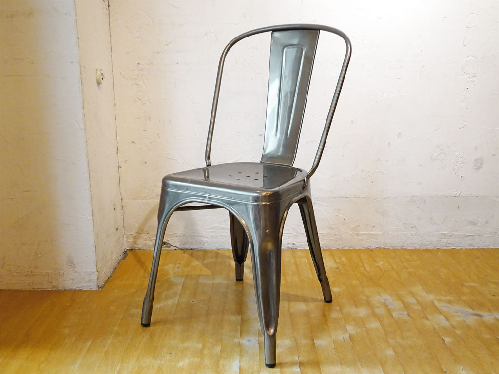 トリックス TOLIX エーチェア A-chair スタッキングチェア ガルバナイズド グザビエ・ポシャール インダストリアル 工業系 フランス A 中古品 買い取りしました。