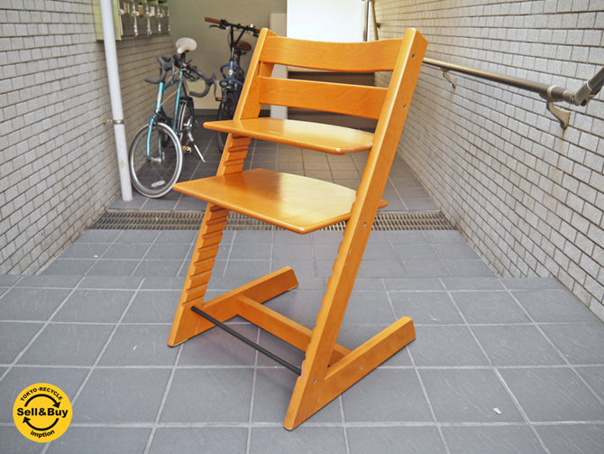 ストッケ STOKKE トリップトラップ TRIPP TRAPP チェア 新型 チェリー 　中古品 買い取りしました！ 自由が丘店 出張買取もお任せください。