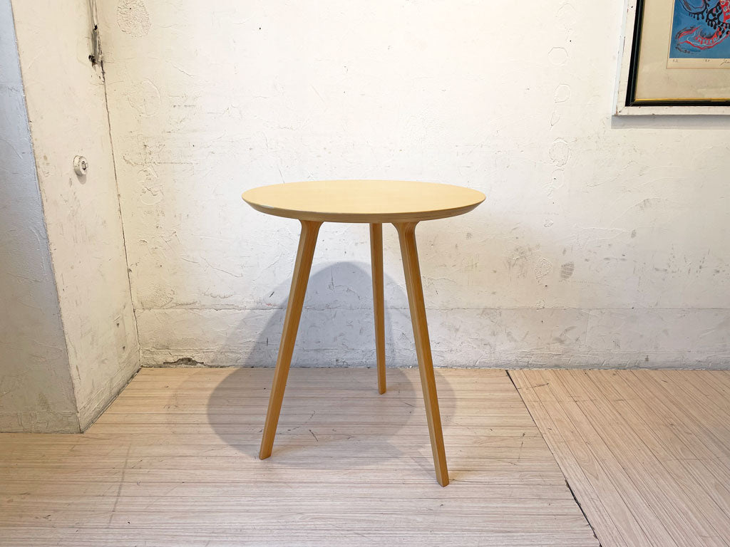 ワイス・ワイス WISE・WISE スティック ランプ テーブル STICK LAMP TABLE ビーチ材 ナチュラル 3本脚 中古品 買い取りしました。