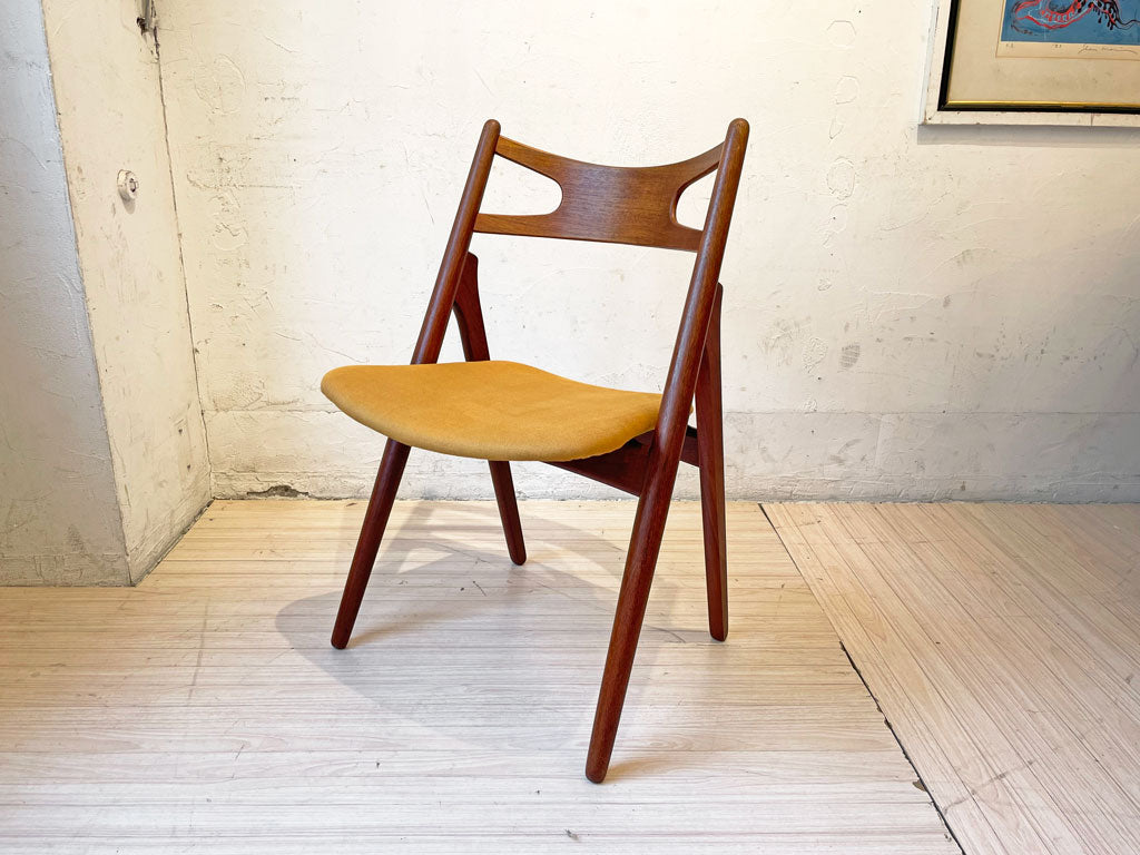 カールハンセン&サン Carl Hansen & Son ハンス・J・ウェグナー ビンテージ CH29 ダイニングチェア チーク材 デンマーク 中古品 買い取りしました。