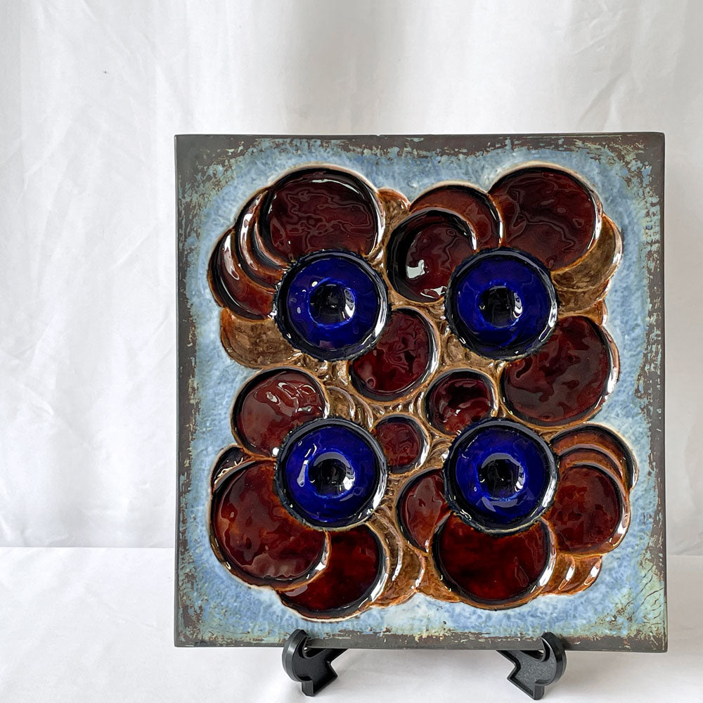  【用賀店】ロールストランド Rorstrand キャヴァルカード KAVALKAD 陶板 No.7 オッレアルベリウス Olle Alberius ビンテージ 買取させていただきました。