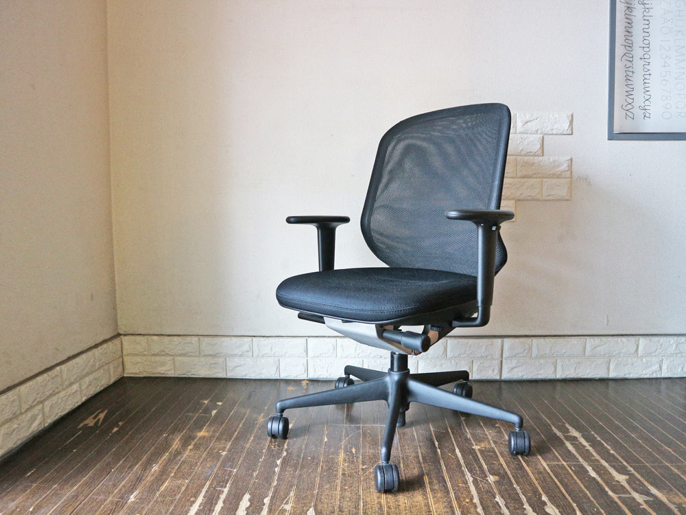 ヴィトラ vitra メダパル Meda Pal オフィスチェア アーム高さ調整 昇降機能 リクライニングロック アルベルト・メダ デスクチェア ワークチェア　中古品  買い取りしました。