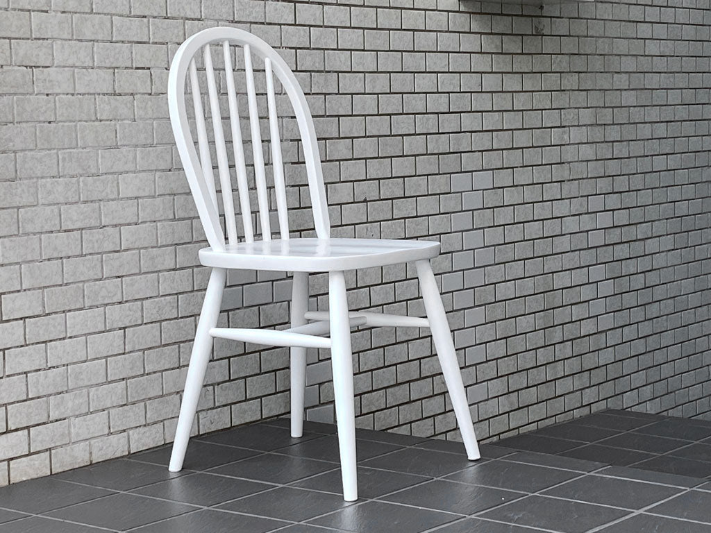 モモナチュラル MOMO Natural マレ ラウンド MARE ROUND チェア ダイニングチェア ホワイト スポークバック フレンチカントリースタイル 中古品 買い取りしました。