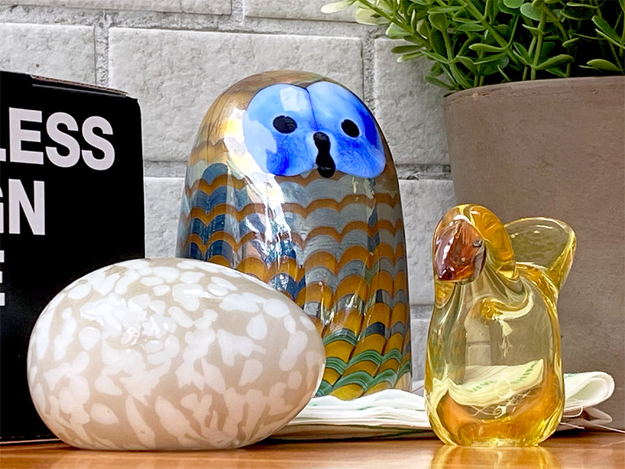 イッタラ iittala イッタラバード シエッポ Sieppo ウズラエッグ Ugla Egg オウレット Owlet オイバ トイッカ ～ガラスに吹き込まれる表情～