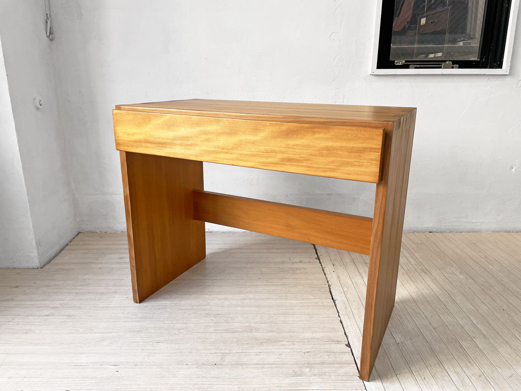 メゾン リーガン Maison Regain ビンテージ パイン無垢材 デスク ローランド・ハウズラー Roland Haeusler フランス 中古品 買い取りしました。