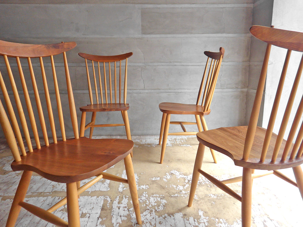 オーガニック モダニズム ORGANIC MODERNISM BROOKLYN ワカヤマ ダイニングチェア WAKAYAMA DINING CHAIR ウォールナット × ビーチ  ～21世紀の価値観～