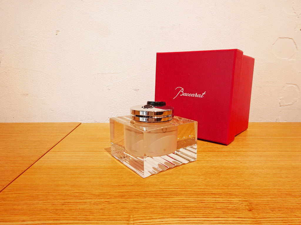 バカラ Baccarat ハバナ Havana シガーライター Cigar lighter 廃盤 希少 卓上ライター ガス補充式 クリスタル 未使用品 中古品 買い取りしました。