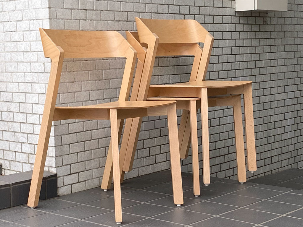 トン TON メラーノ Merano ダイニングチェア スタッキングチェア CY058A ビーチ材 ナチュラル Alex Gufler 中古品 買い取りしました。