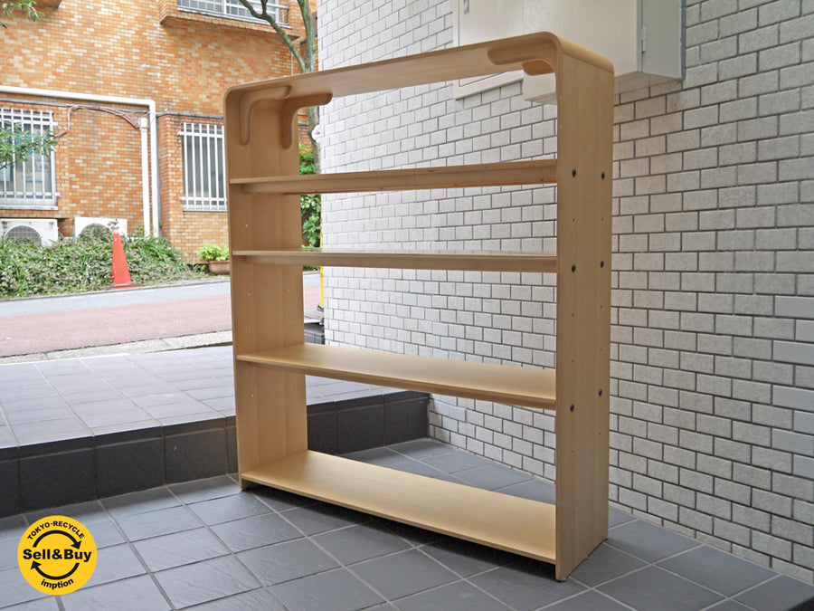 アクタス キッズ ACTUS KIDS ソウト SAUTO デスクシェルフ オープンシェルフ プライウッド 北欧スタイル 廃盤品 　中古品 買い取りしました。