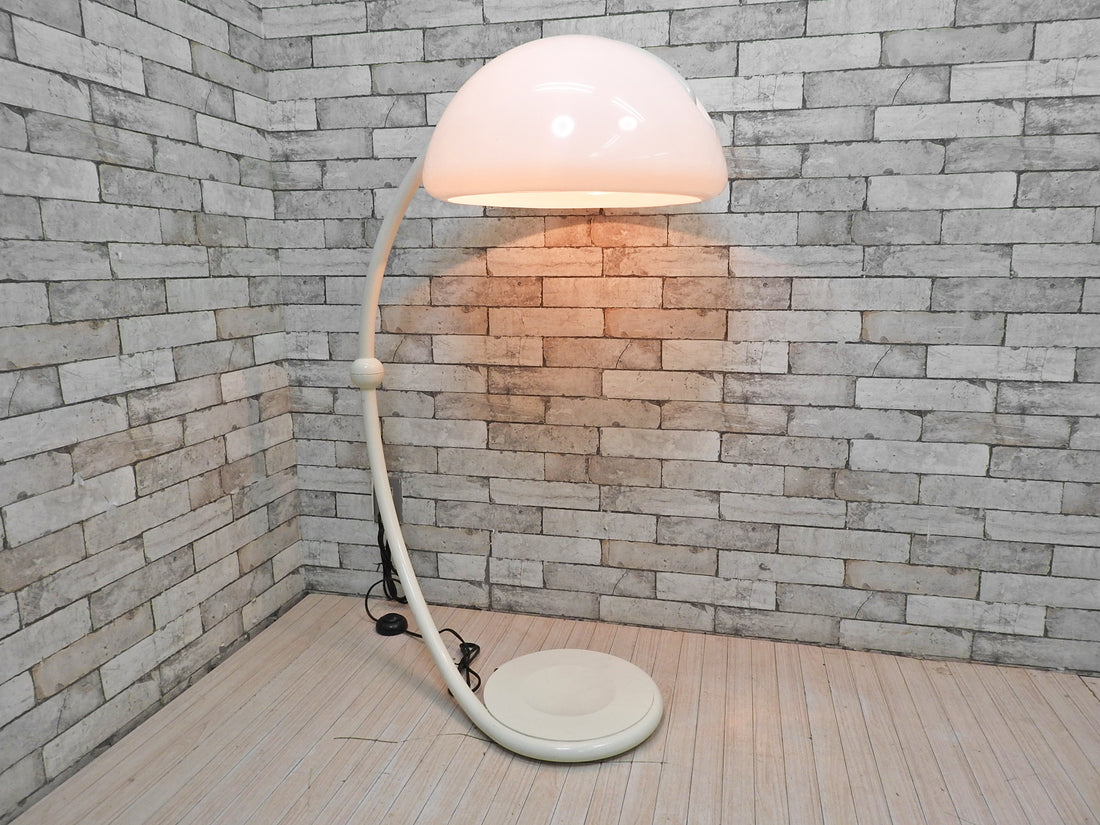 マルティネリルーチェ Martinelli Luce セルペンテ フロアライト エリオ・マルティネリ ビンテージ スペースエイジ  中古品  買い取りしました。