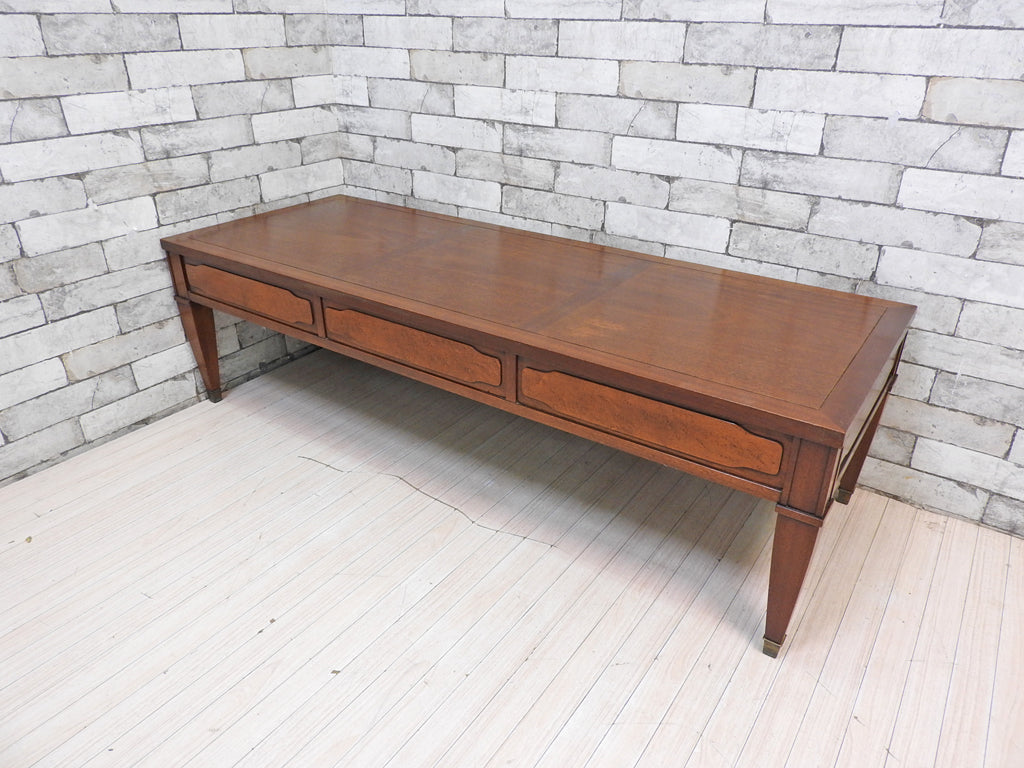 ドレクセルヘリテイジ DREXEL HERITAGE トライユン TRIUNE ローテーブル センターテーブル 定価約21万円 中古品  買い取りしました。