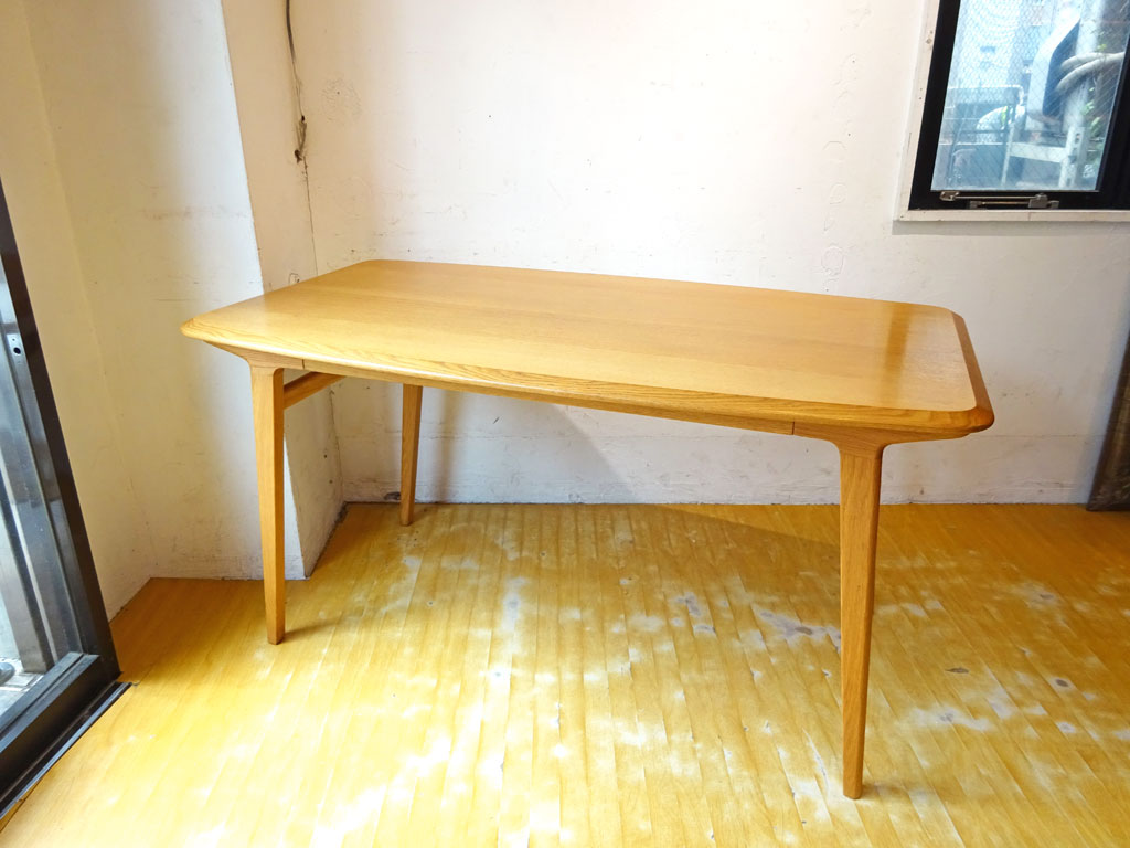 イデー IDEE イキ IKI オーク材 ダイニングテーブル ワークテーブル W140cm ナチュラルモダン 廃盤 中古品 買い取りしました。