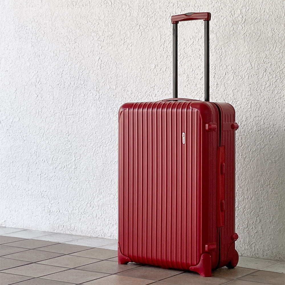  【用賀店】リモワ RIMOWA サルサ SALSA スーツケース ポリカーボネート キャリーバッグ レッド 63L 2輪 買取させていただきました。