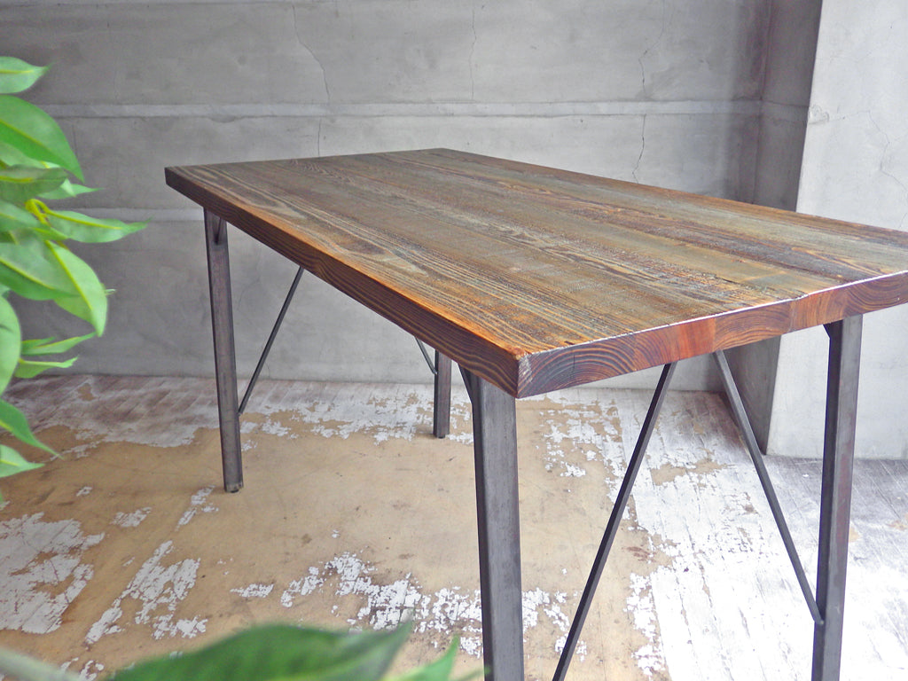 ジャーナルスタンダードファニチャー journal standard Furniture シノン ダイニングテーブル CHINON DINING TABLE S 杉古材 廃番 ～仄暗い、涼やかな場所に～