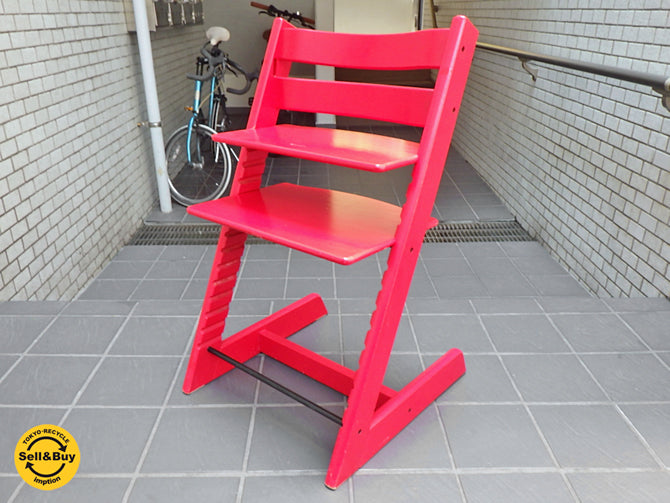 ストッケ STOKKE トリップトラップ TRIPP TRAPP チェア 新型 レッド　中古品 買い取りしました！ 自由が丘店 出張買取もお任せください。