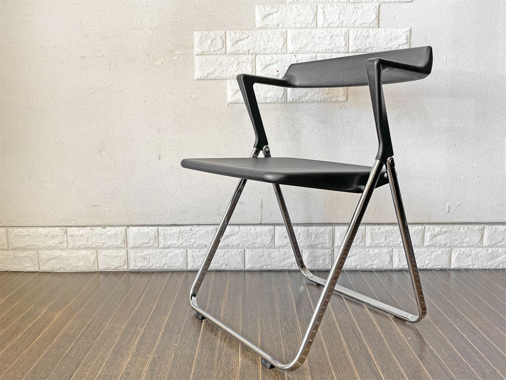 カッシーナ・イクスシー Cassina IXC. チューン TUNE フォールディングチェア ショートアーム 川上元美 スタイリッシュモダン INTER-DECOR 中古品  買い取りしました。