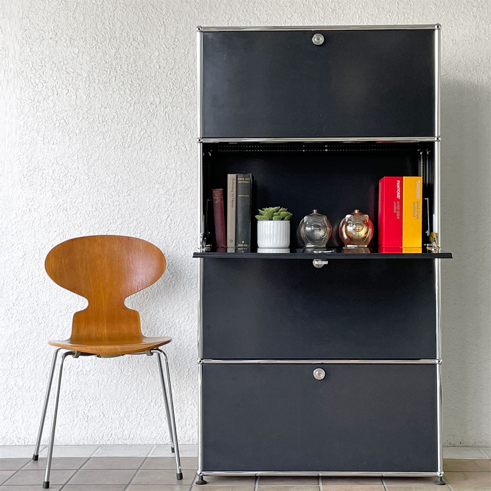 【用賀店】ユーエスエムハラー USM Haller モジュラーファニチャー Modular Furniture キャビネット シェルフ 1列4段 旧型 スイス 買取させていただきました。