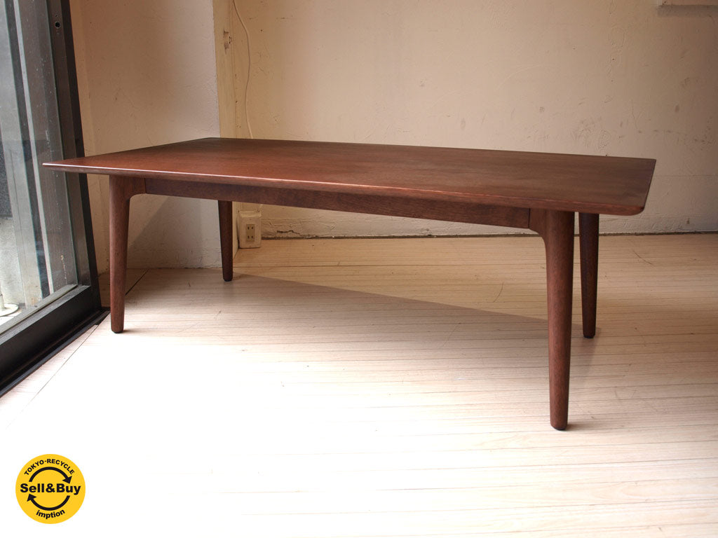 アクタス ACTUS ホースシュー コーヒーテーブル HORSE SHOE COFFEE TABLE マホガニー材 ハンス・サンガイン・ヤコブセン デザイン～北欧デザイナーとコラボレートして作られたクラフトマンシップ溢れる名品～ 【 買取と販売とレンタルのお店 】