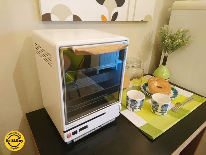 アマダナ amadana オーブントースター ウッドハンドル TT-111 ホワイト 希少廃番モデル ～毎日が楽しみになるオシャレ家電～ 【 買取と販売とレンタルのお店 】