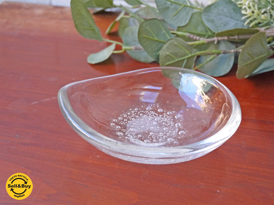 イッタラ iittala カイ・フランク Kaj Franck ボウル #3311 クリア ビンテージ 　中古品 買い取りしました。