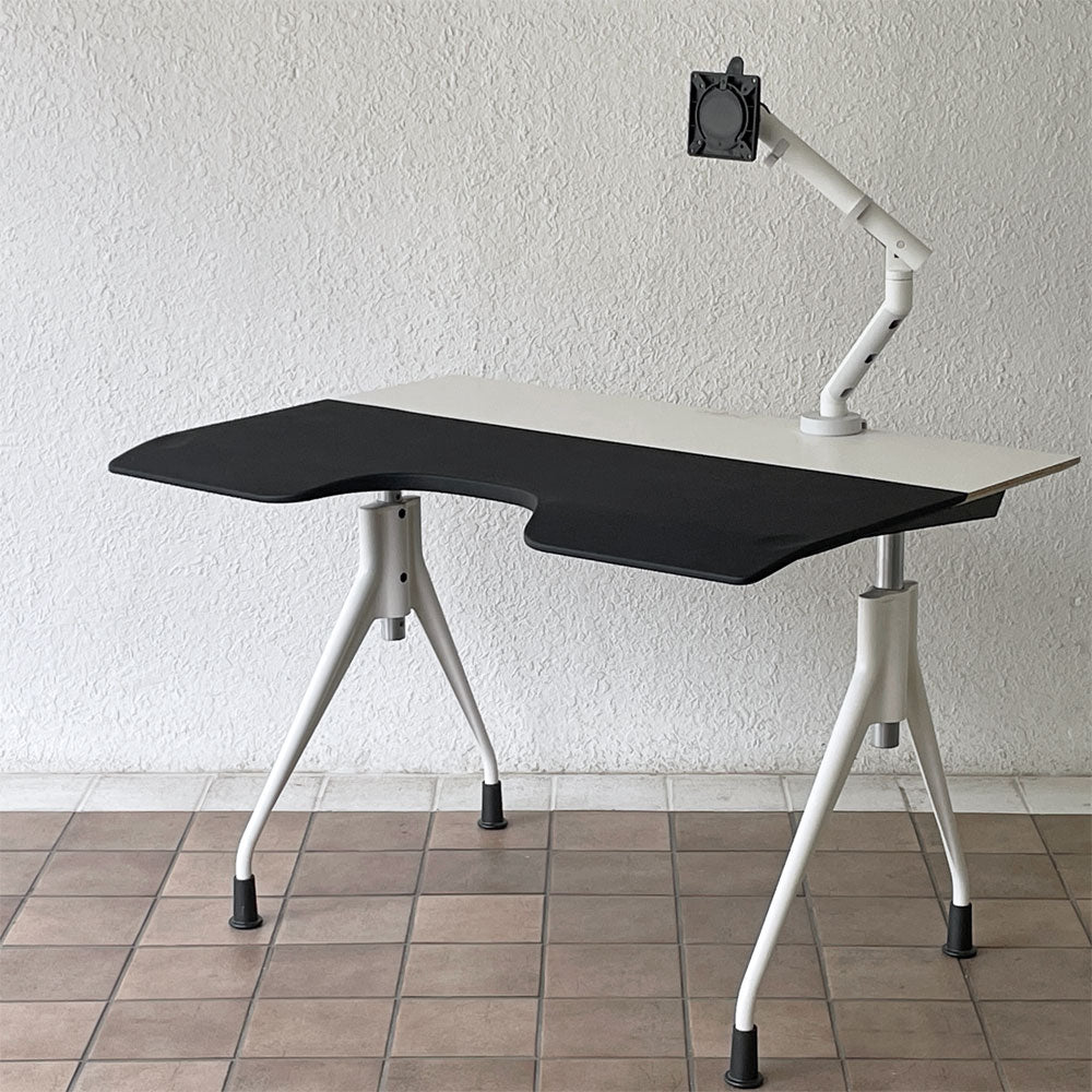  【用賀店】ハーマンミラー Herman Miller エンベロップデスク Envelop Desk スライド天板 & 高さ調節機能 ビル・スタンフ ジェフ・ウェバー モニターアーム パソコンデスク 取扱説明書・組み立て説明書付 買取させていただきました。