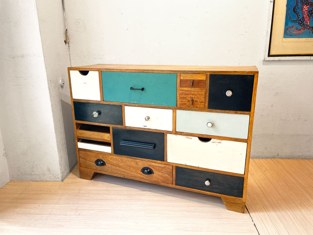 カレ・デザイン KARE design ババロウ イーユー 14ドロワーズ BABALOU EU 14Drawers キャビネット ドレッサー ドイツ 定価 ￥218,900- 中古品 買い取りしました。