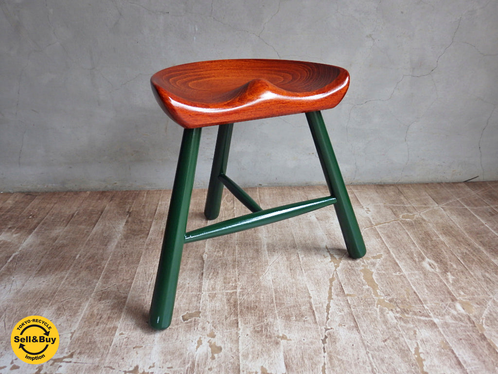 ワーナー Werner シューメーカー スツール Shoemaker stool 3本脚 キッズチェア デンマーク　中古品 買い取りしました。学芸大学店 出張買取もお任せ下さい。