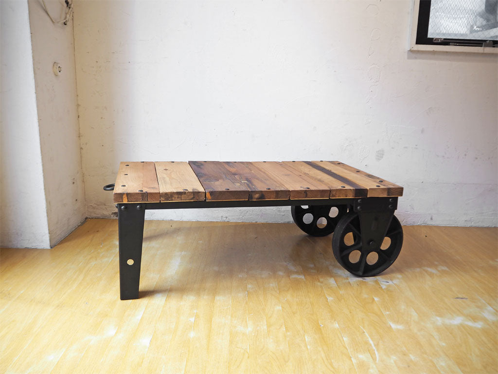 ジャーナルスタンダードファニチャー journal standard Furniture ブルージュ ドーリー BRUGES DOLLY センターテーブル コーヒーテーブル トローリー  中古品 買い取りしました。