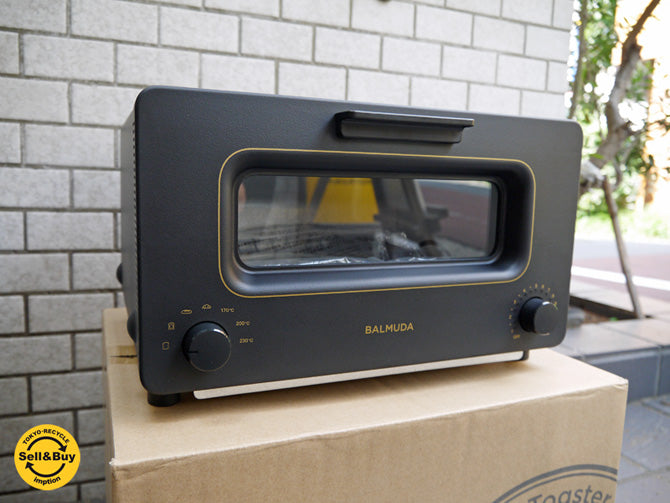 バルミューダ BALMUDA ザ トースター The Toaster スチームトースター ブラック 2018年製 未使用 箱付き ～わくわく感を高める最高のトースター～ 【 買取と販売とレンタルのお店 】