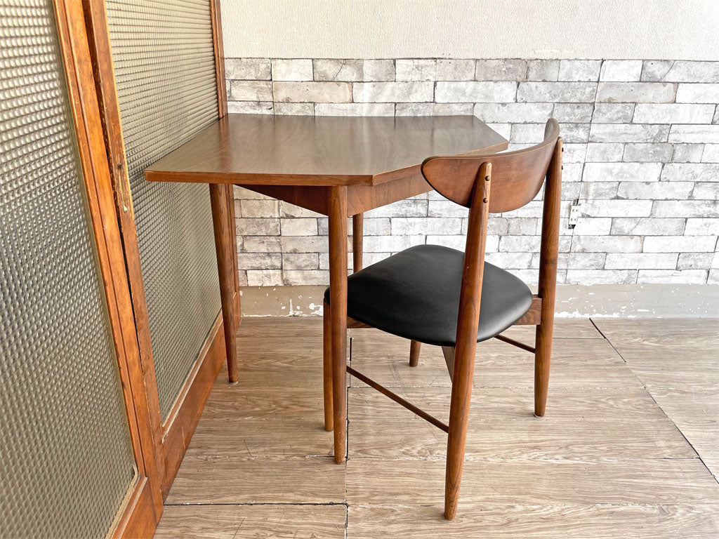 USビンテージ Vintage ダイニングチェア&ダイニングテーブル コーナーテーブル 幅81.5cm デコラトップ ミッドセンチュリーデザイン 中古品 買い取りしました。