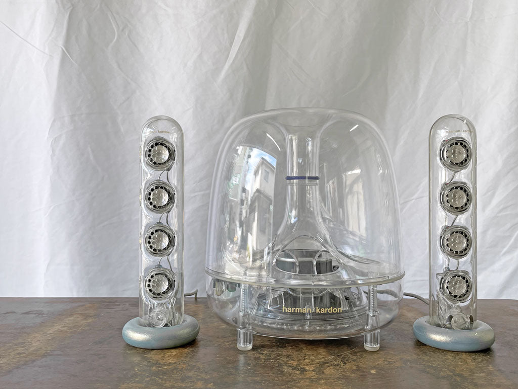 ハーマンカードン harman kardon サウンドスティック 2 SoundSticks Ⅱ PCスピーカー サテライトスピーカー サブウーファー 2.1ch Y2K MoMA 中古品 買い取りしました。