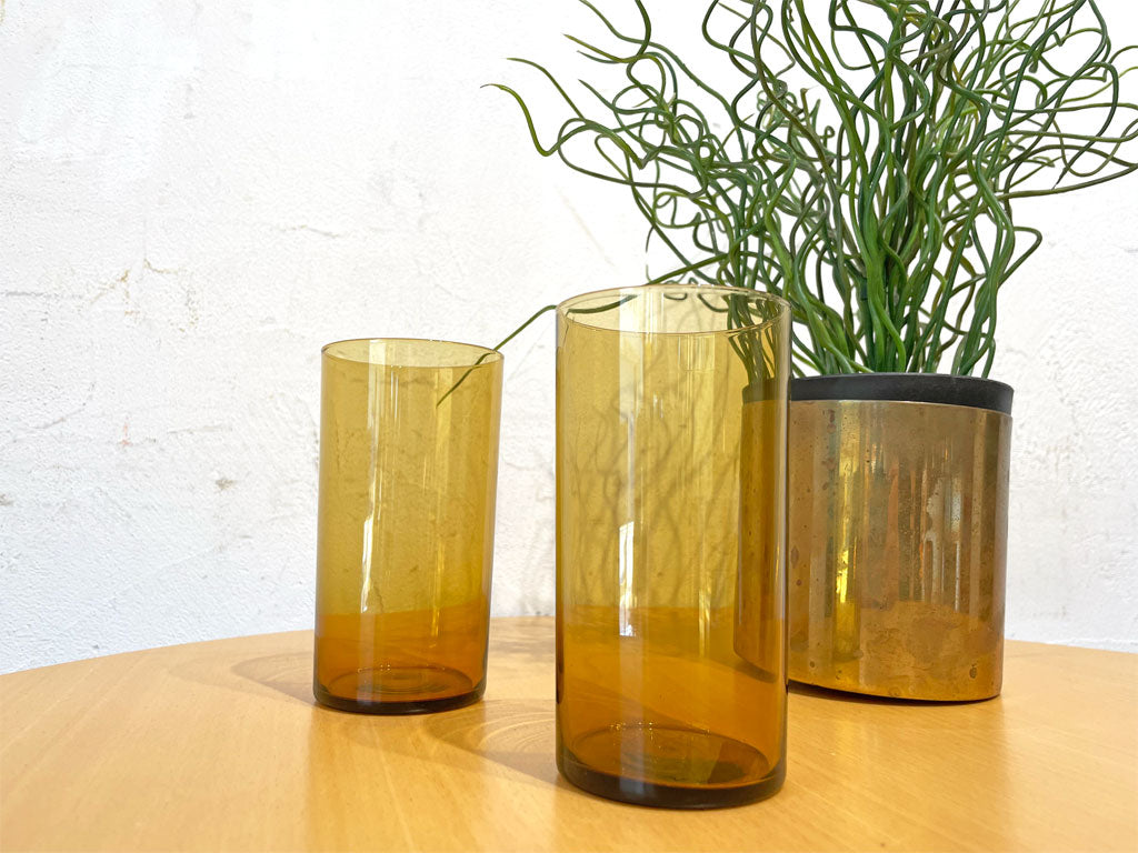 イッタラ IITTALA i-114 うすはりグラス アンバーブラウン タンブラー アンバーブラウン 北欧 フィンランド ビンテージ A 中古品 買い取りしました。